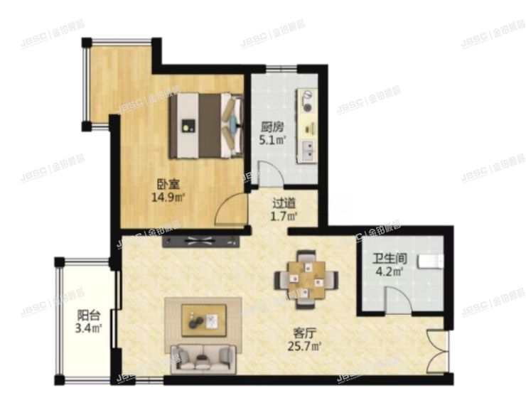 朝阳区 富东嘉园7号楼302室