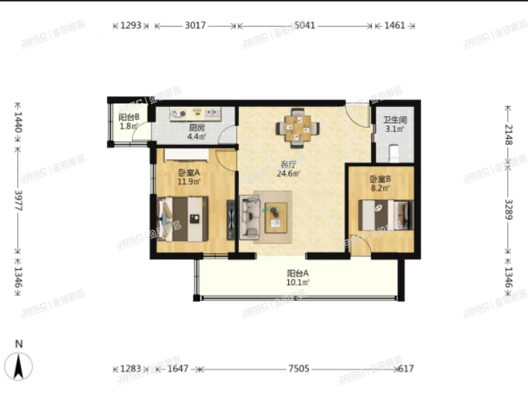 东城区 东花市南里东区15号楼3单元1309室（本家润园）