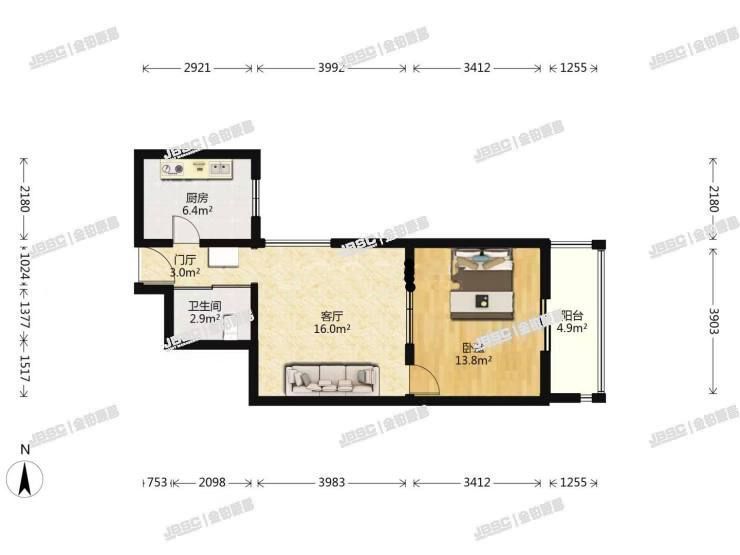 房山区 良乡拱辰南大街93号4号楼6层609室（嘉瑞通小区）