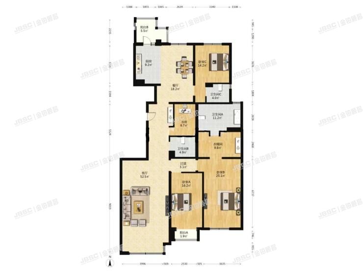 朝阳区 曙光西里甲5号院3号楼27层3106室（凤凰城）