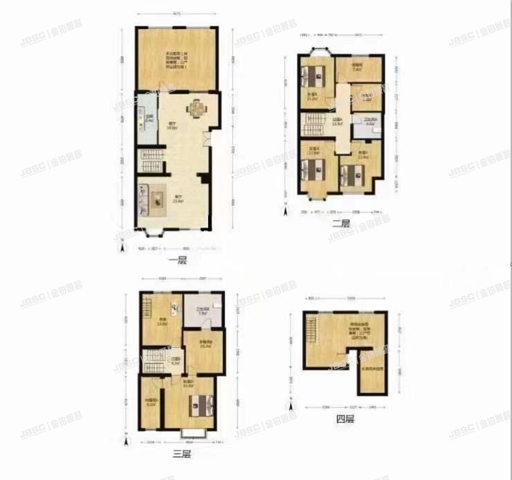 朝阳区 红军营东路18号院24号楼1至3层2401（时代庄园）别墅