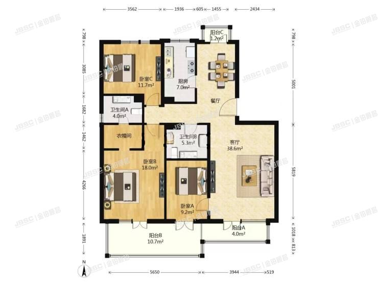 丰台区 大成南里四区12号楼2层3单元201室（大成郡）