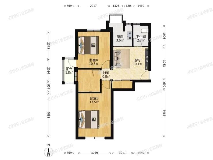 丰台区 三角地46号楼甲门10号