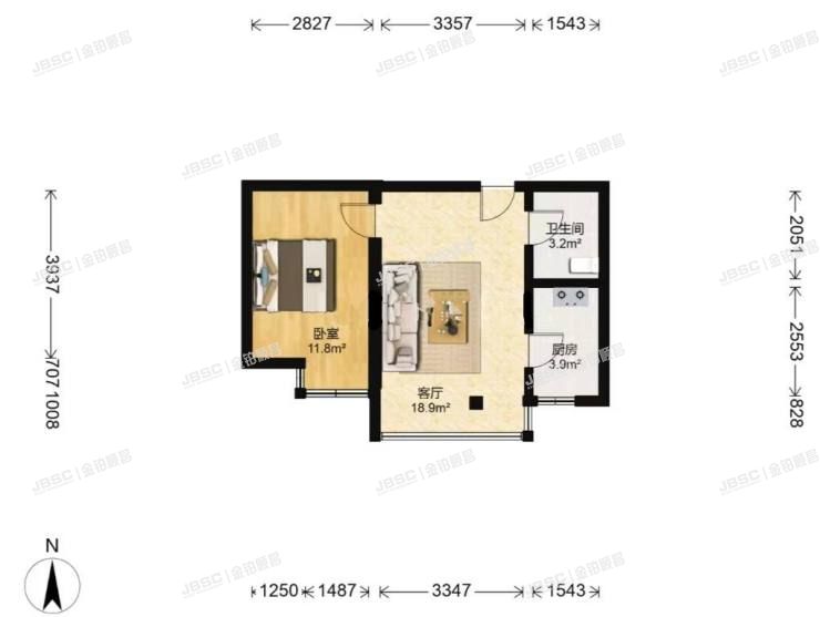 大兴区 润星家园14号楼1层1-102室（巧克力城）