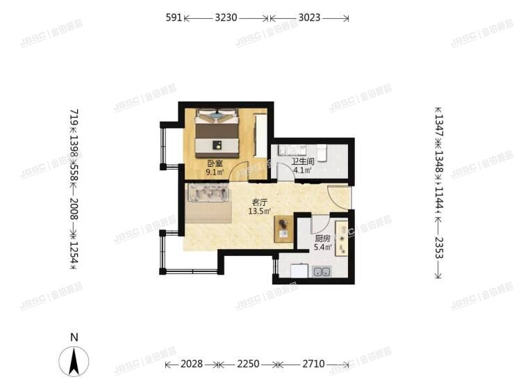 大兴区 永旺路6号院1号楼20层2002室（云立方）