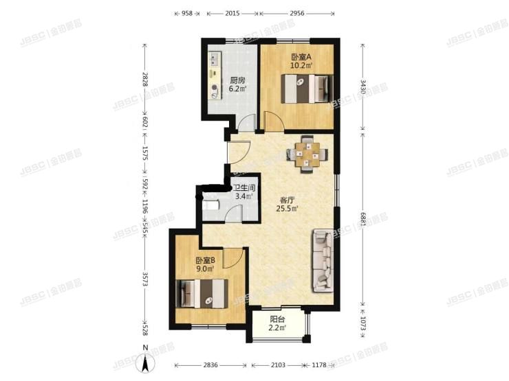 大兴区 育林街1号院23号楼14层1单元1401室（育新花园北里）