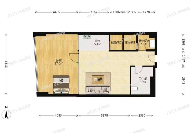 朝阳区 景华南街1号楼5层505室（旺座中心）