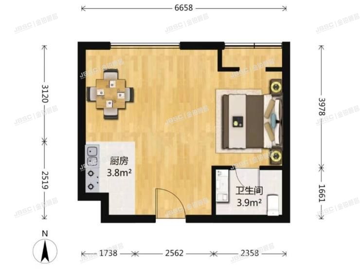 大兴区 荣华中路8号院8号楼3层307室（力宝广场）