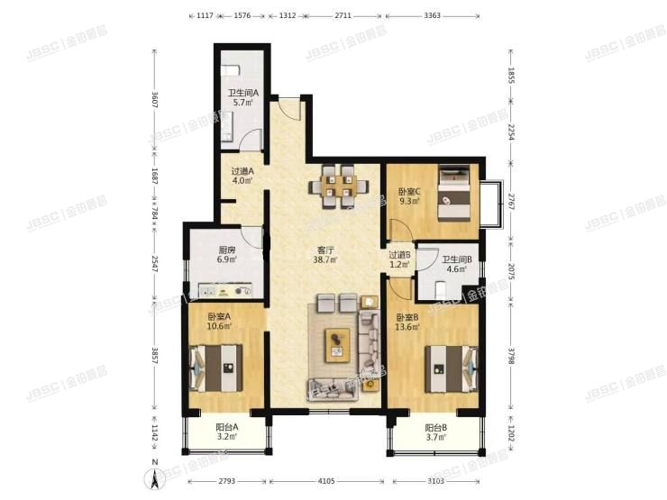 丰台区 丰华苑4号楼18层1804号房产房产所有权及其项下国有土地使用权(庄维花园)