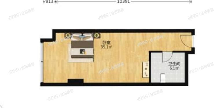 东城区 广渠家园7楼19层1908室（冠城名敦道）