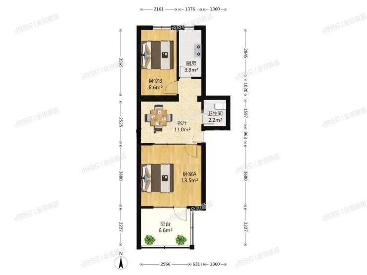 丰台区 洋桥西里7号楼3单元101室