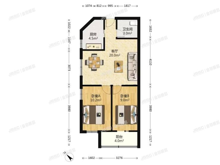 丰台区 芳城园三区17号楼5层507号