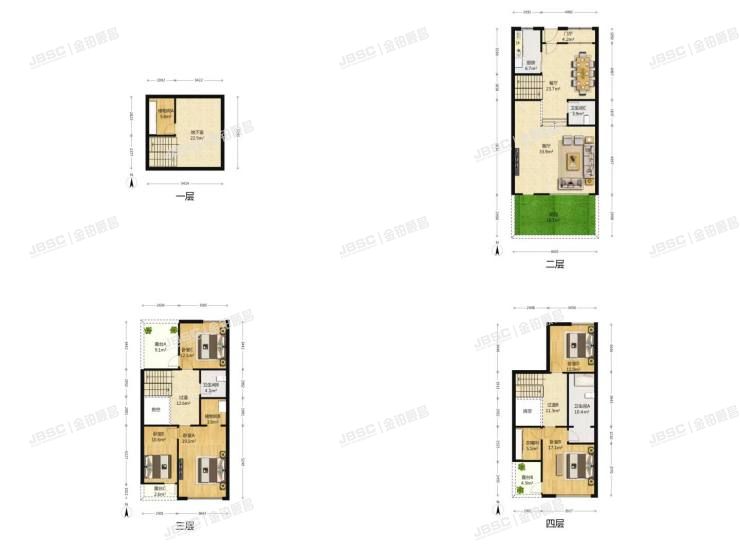 大兴区 天宝园三里507号楼-1至3层104室（金地格林小镇）