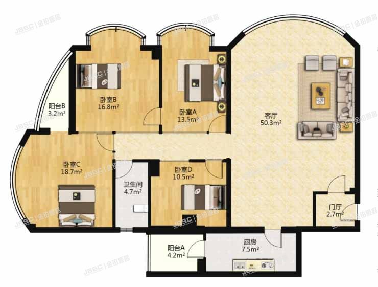 朝阳区 外交部南街8号16层南座18A室（京华豪园）