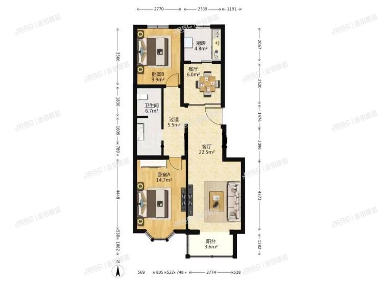 丰台区 三星庄1号院4号楼1层4-101室（三星庄园）