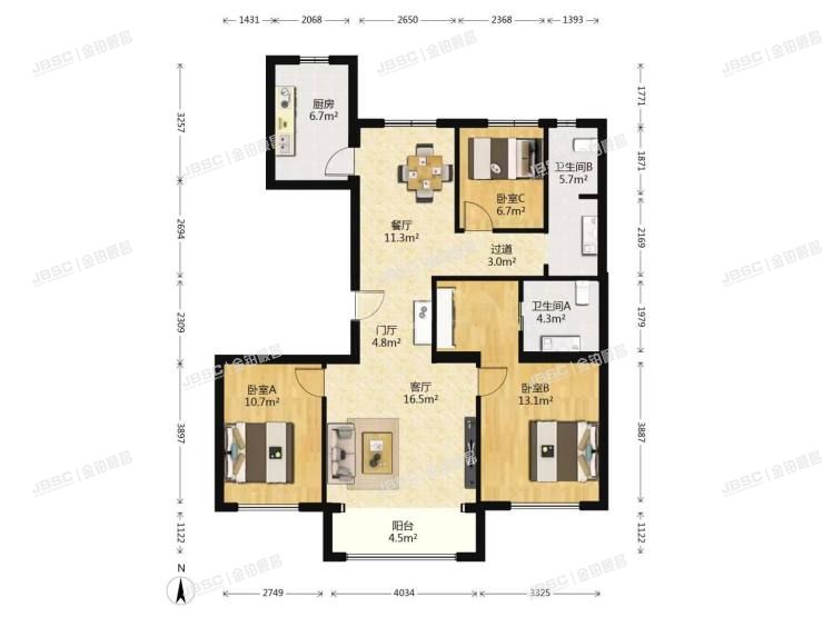 大兴区 宸悦四季嘉苑6栋901室(熙悦宸著)