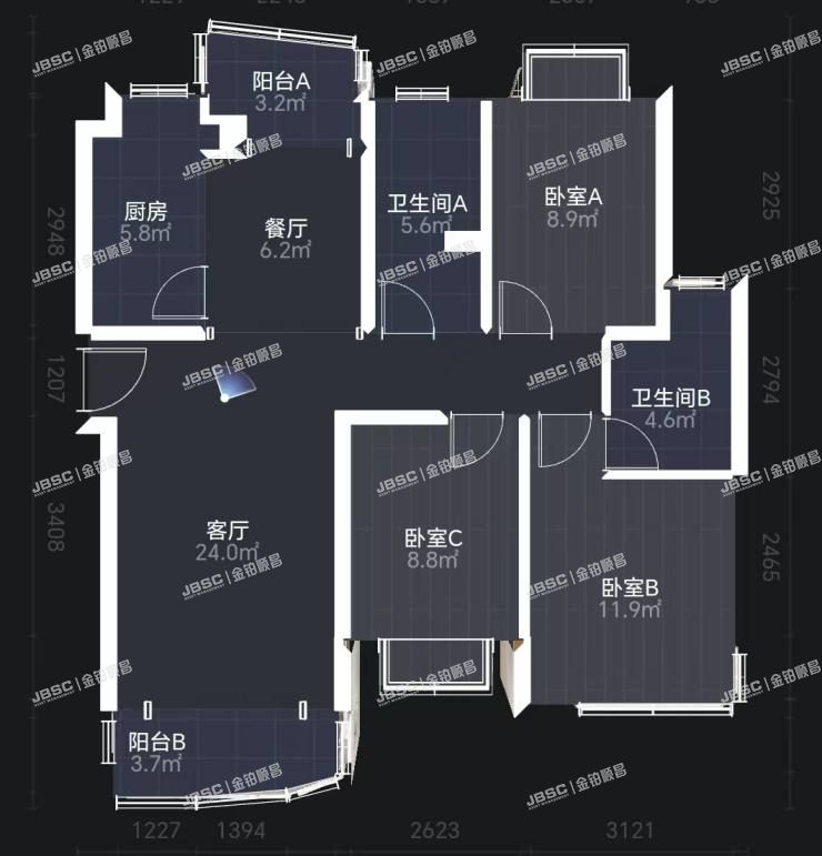 大兴区 黄村中里4号楼5层1-501室