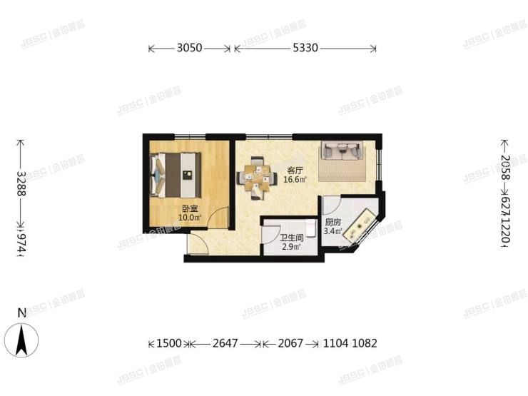 丰台区 丰泽街8号院1号楼3层307室（新城市经典）