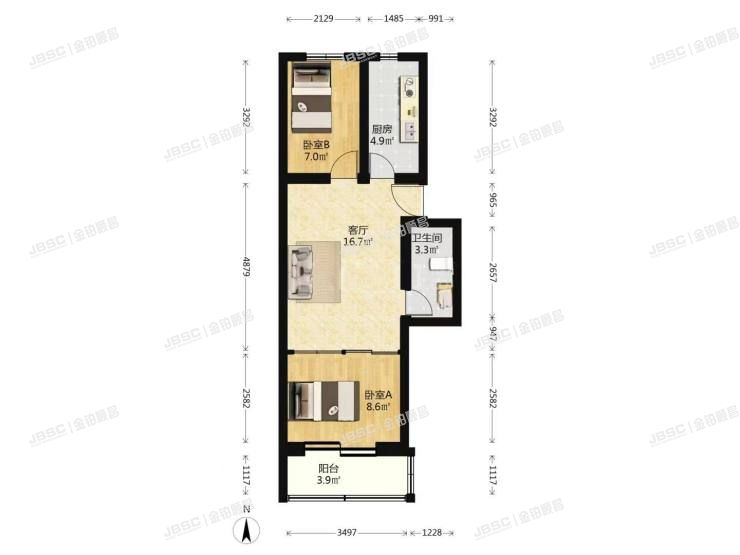 大兴区 黄村镇观音寺南里30号楼2层2-202号