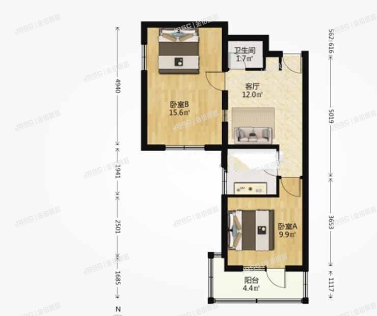 朝阳区 新源西里中街15号楼10层1006室