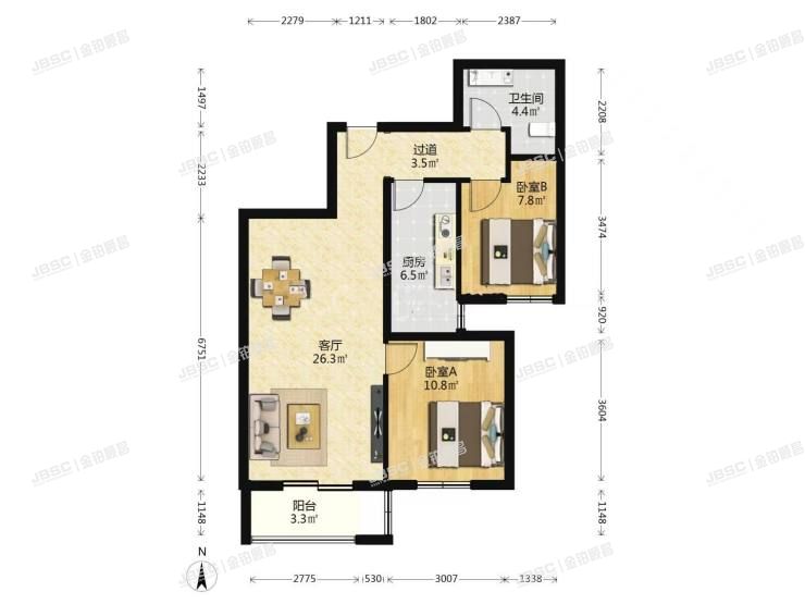 丰台区 西红门路18号院5号楼14层4单元1402室（阳光星苑）