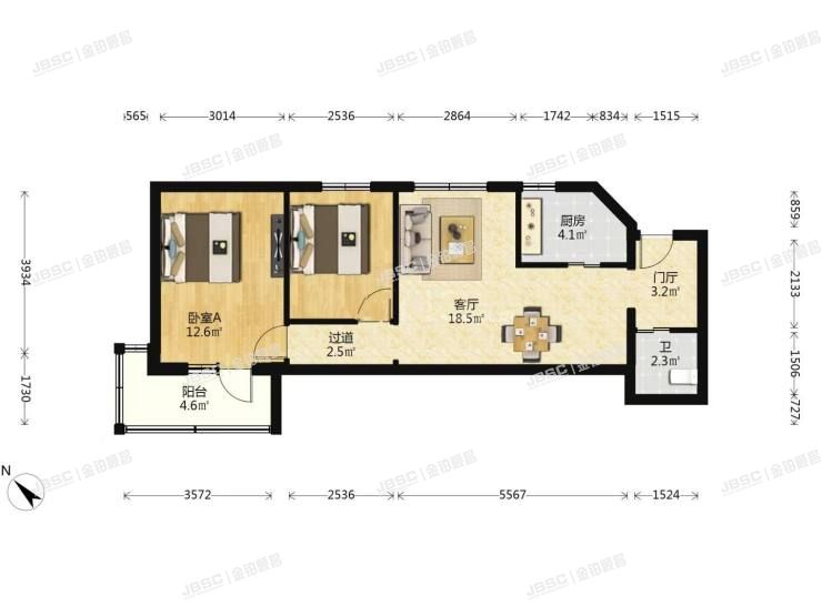 丰台区 芳城园三区16号楼2501室
