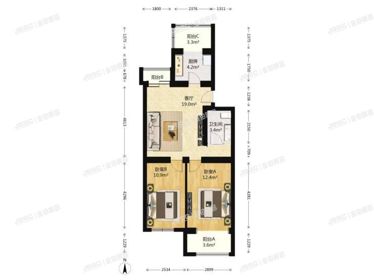 石景山区 重聚园14号楼5单元