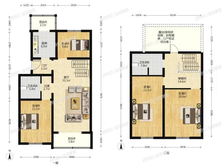 房山区 良乡地区鸿顺园7号楼6层3-601,3-601跃层（鸿顺园西区）