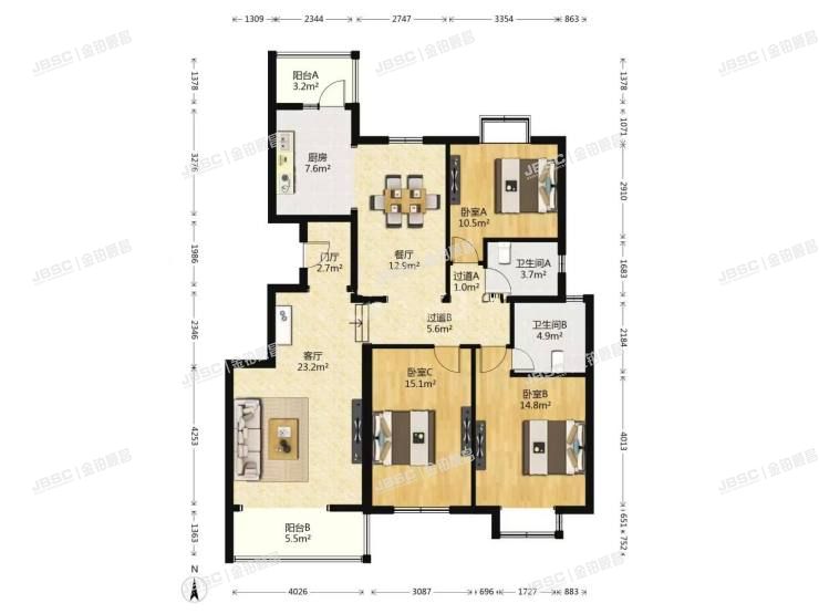 大兴区 美然家园15号楼2层3单元201室（美然绿色家园）