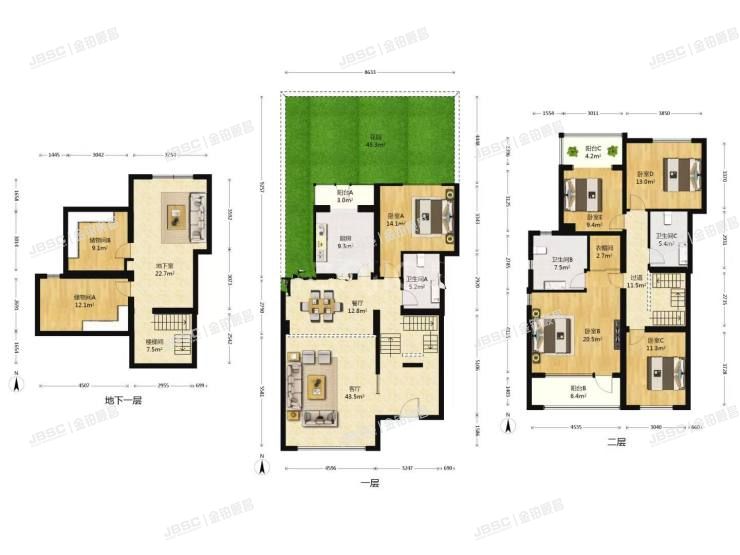 大兴区 天宝园三里517号楼-1-2层102室（金地格林小镇）