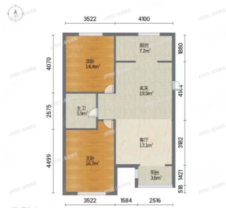 丰台区 柳村路9号院8号楼12层2单元1204室（万泉盛景园）