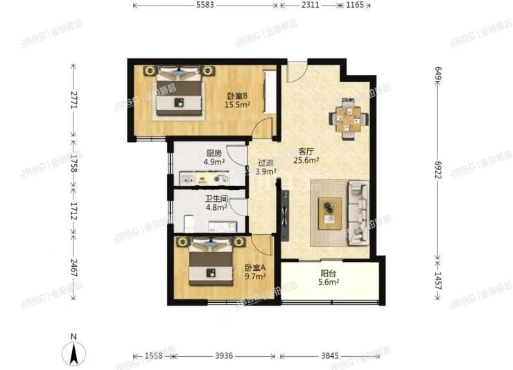 丰台区 丰管路3号院10号楼5层509号（丰益花园）