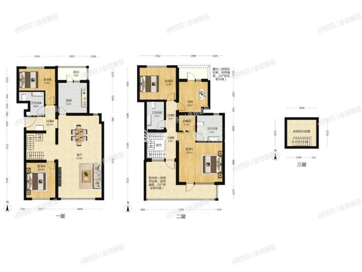 大兴区 天宝园三里501号楼3至4层203室（金地格林小镇）