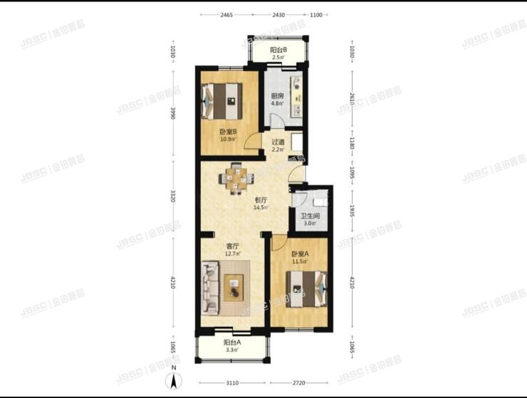 通州区 东潞苑51号楼6层362室