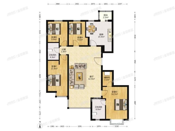 房山区 瑞雪春堂三里2号楼14层1单元1602室