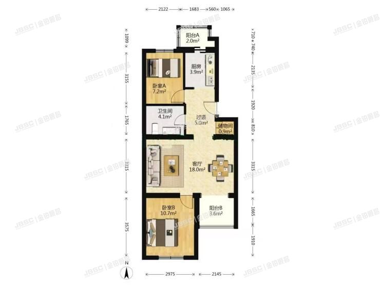 大兴区 三合南里38号楼6层6-601室