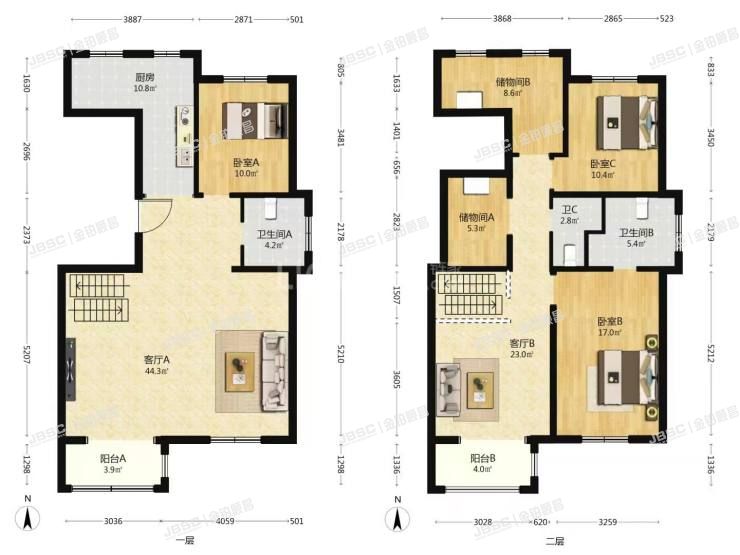 房山区 汇丰街1号院2号楼9至10层一单元901室（世界名园）