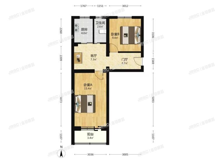 石景山区 永乐小区13号楼1层3单元1号