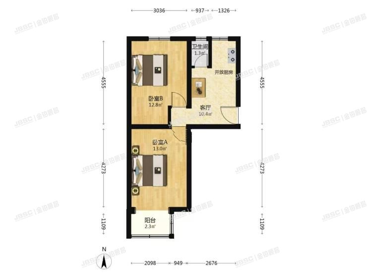 大兴区 富强东里15号楼5层3-501室