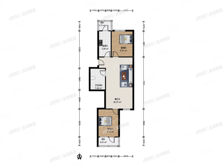通州区 潞苑南大街1025号1号楼6层461室（潞潮佳苑）