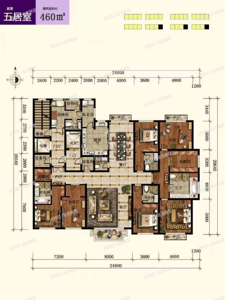 朝阳区 华章东路1号院2号楼5层一单元501号（泛海世家西府）
