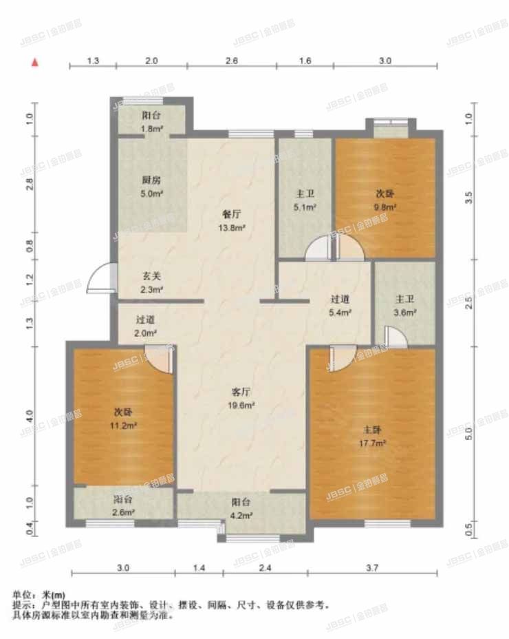 通州区 万盛北里435号楼3层5单元301室（阿尔法社区二期）