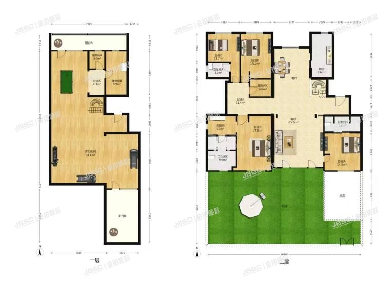 石景山区 金府北路99号院7号楼-1至1层102室(远洋天著春秋)