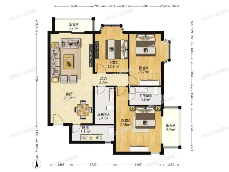 丰台区 嘉园三里甲1号楼9层1006号(旭日嘉园)