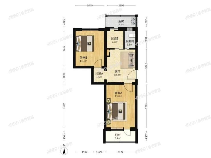 石景山区 模式口北里39号楼7单元