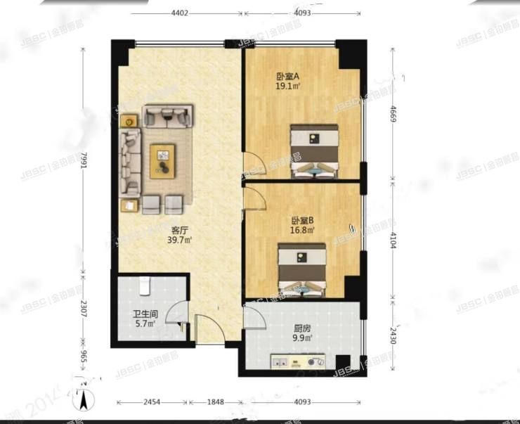 朝阳区 百子湾路32号院2号楼12层1座1506室（苹果社区）