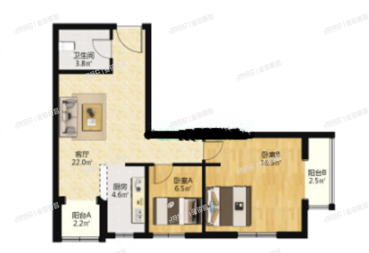 朝阳区 百子湾东里307号楼9层0903室（沿海赛洛城）