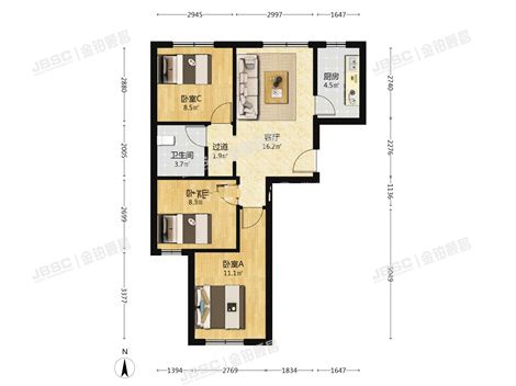 大兴区 瀛裕街2号院4号楼18层一单元1801（北京城建兴悦居）