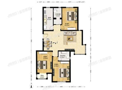 大兴区 庆丰西路1号院8号楼4层4单元402(天宫院小区)