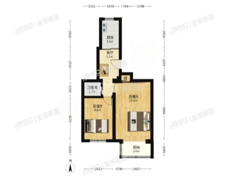 石景山区 八角北路17号楼5层5单元